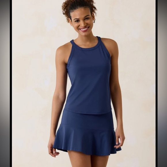 Tommy Bahama Navy Golf Skirt with shorts - Picture 5 of 6